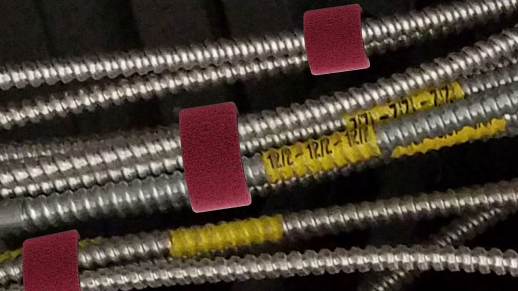 Cable management in plenum space