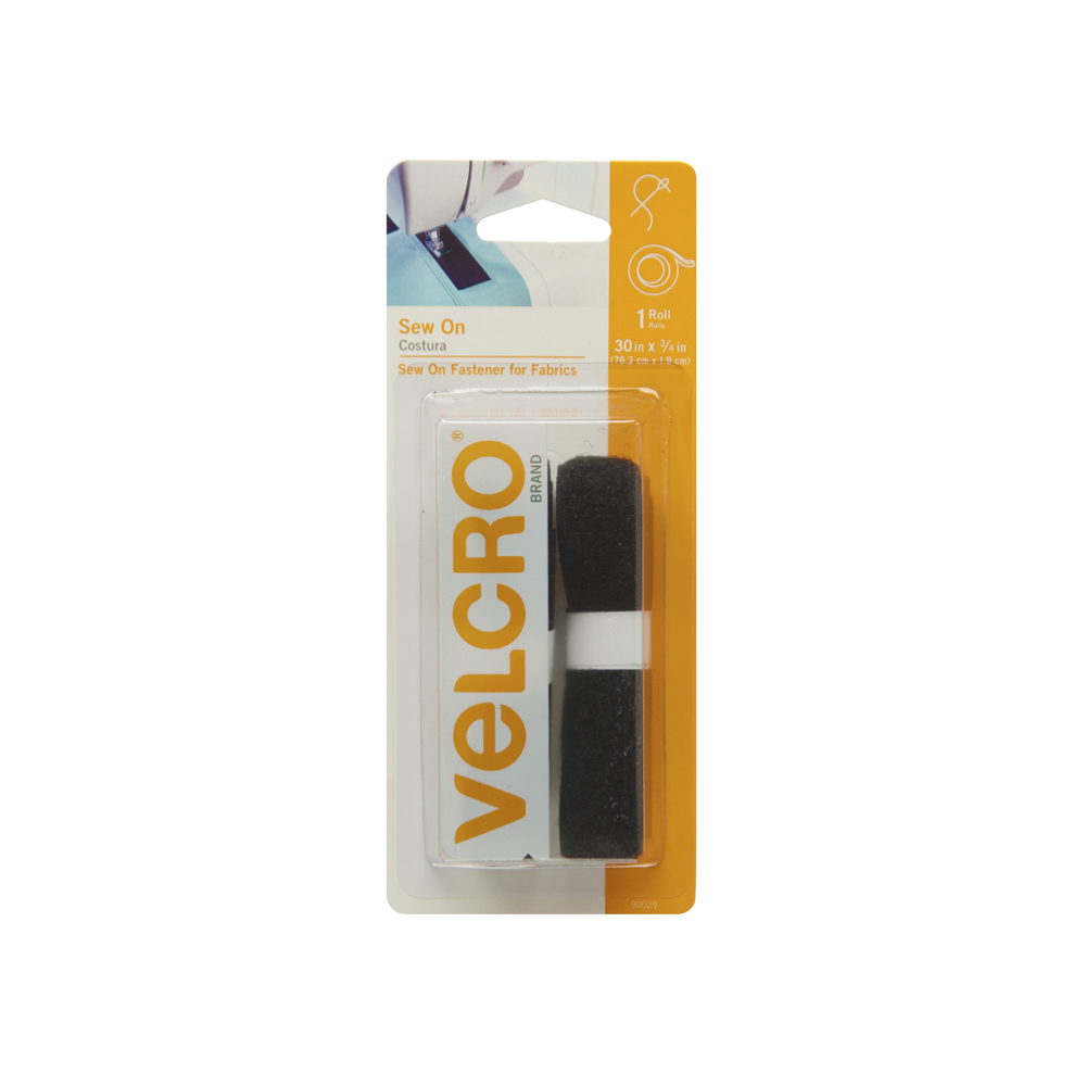 VELCRO Brand Sticky Back for Fabrics, 24 x 3/4 Tape with Adhesive, No  Sewing Needed