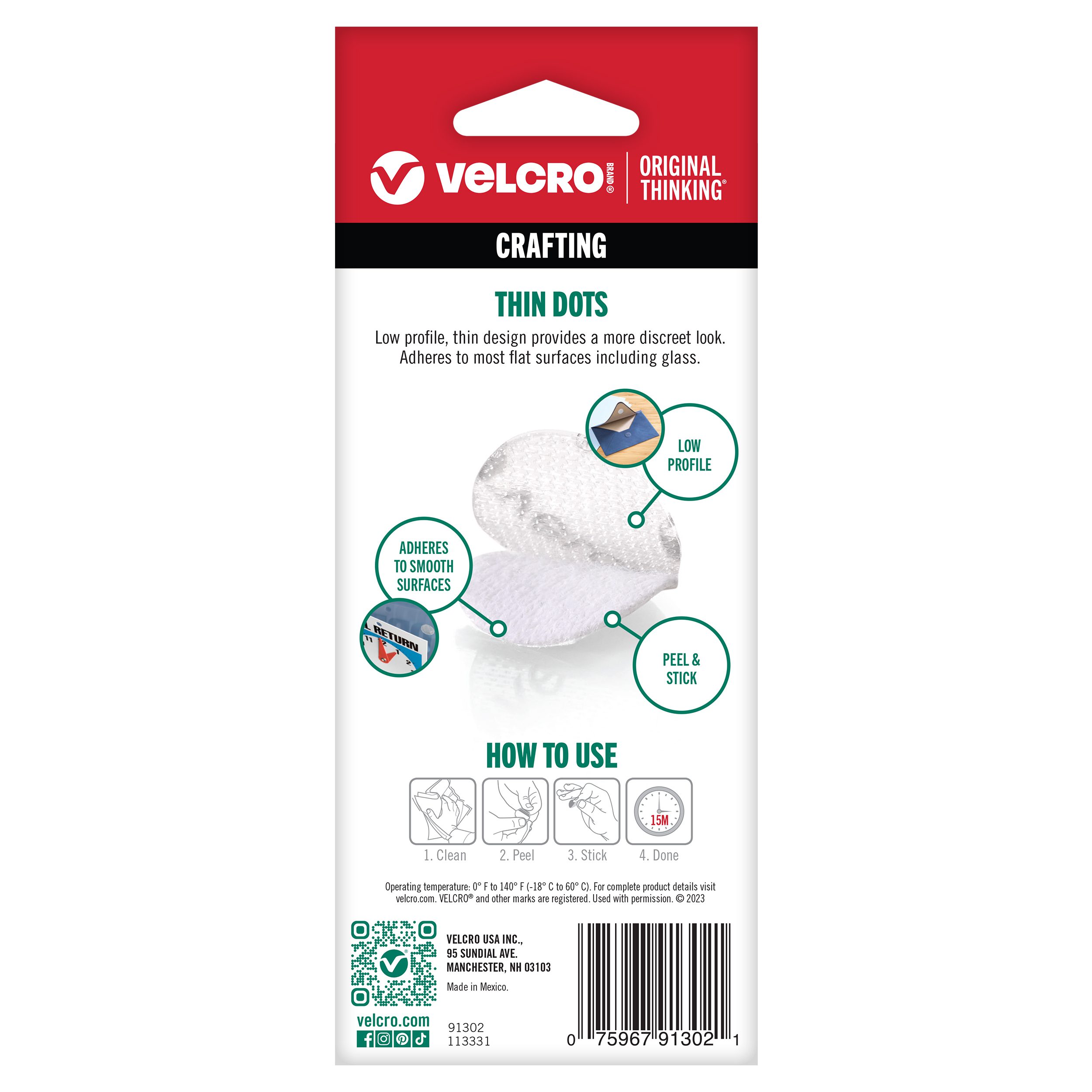 VELCRO<sup>®</sup> Brand Thin Dots