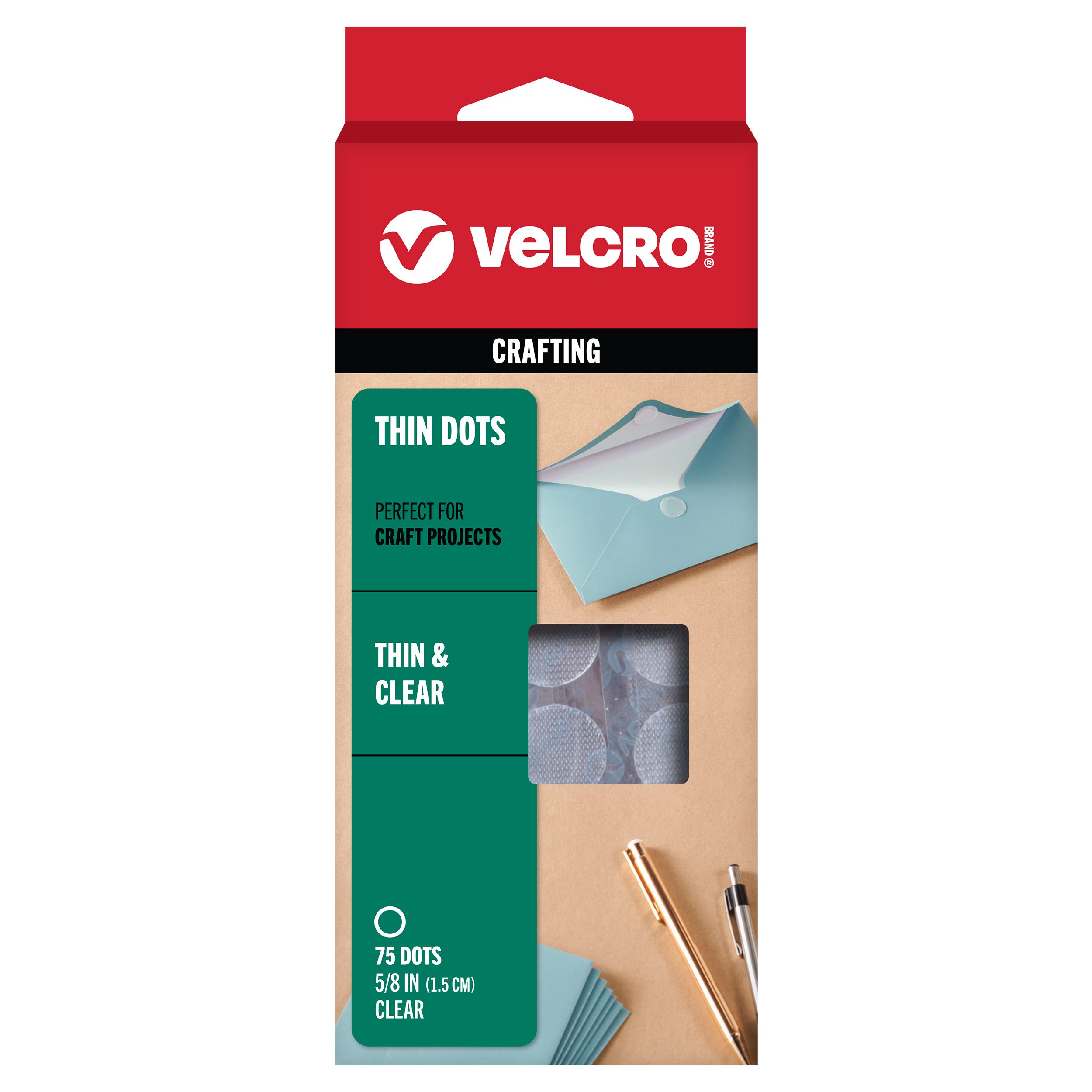 Buy VELCRO Brand Adhesive Thin Clear Fasteners Online