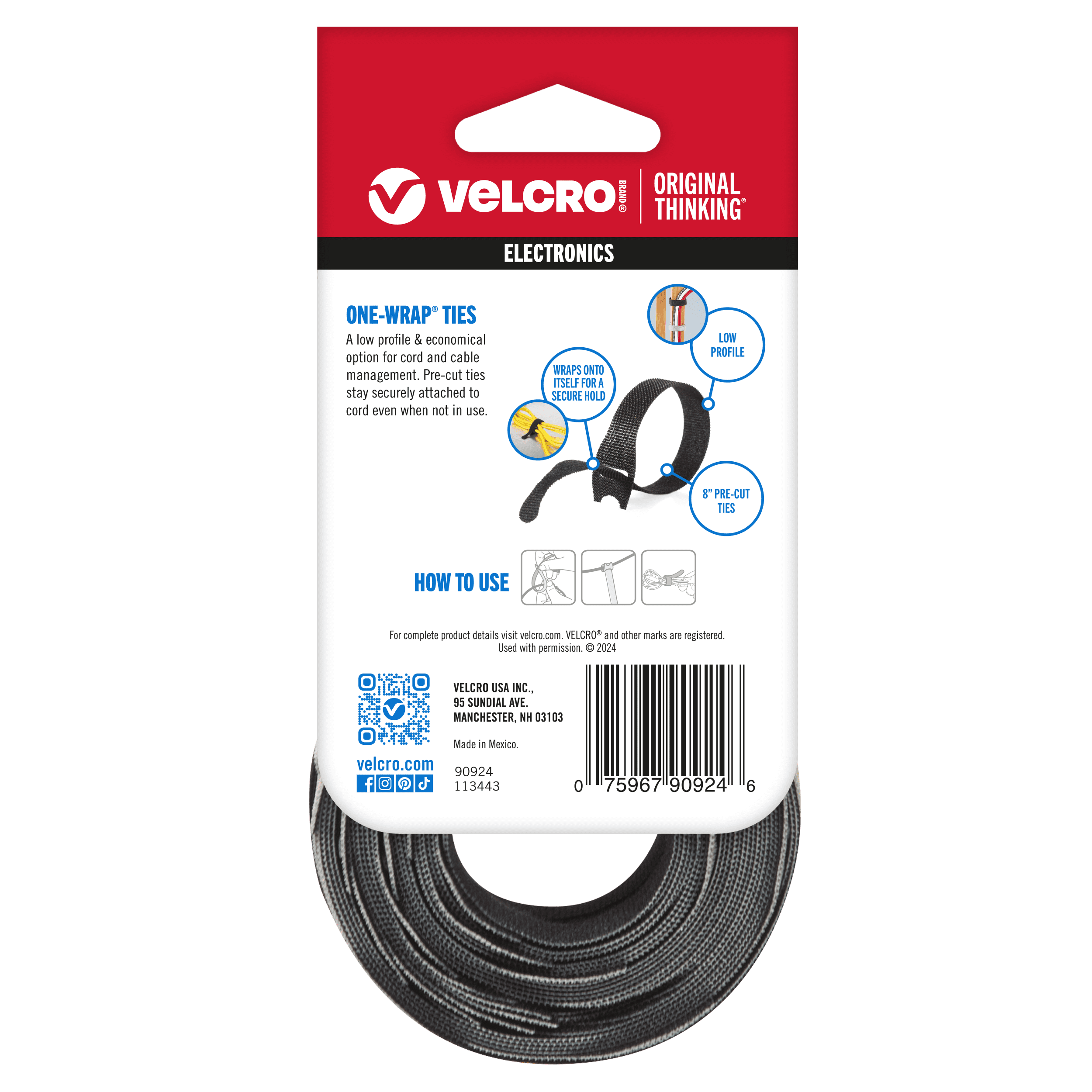 VELCRO<sup>®</sup> Brand ONE-WRAP<sup>®</sup> Ties