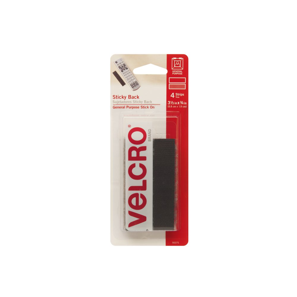 velcro strips with adhesive