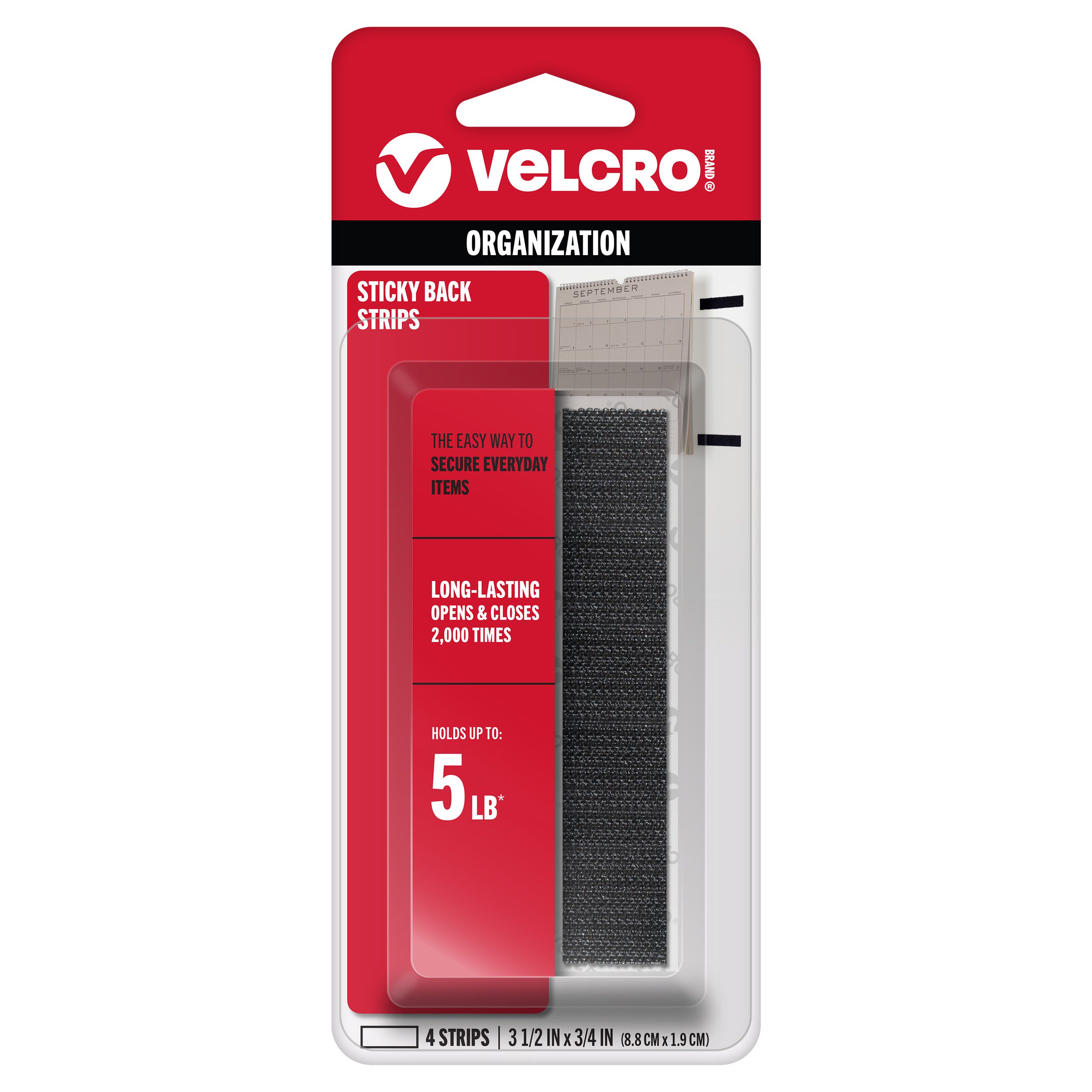 VELCRO<sup>®</sup> Brand Sticky Back Strips