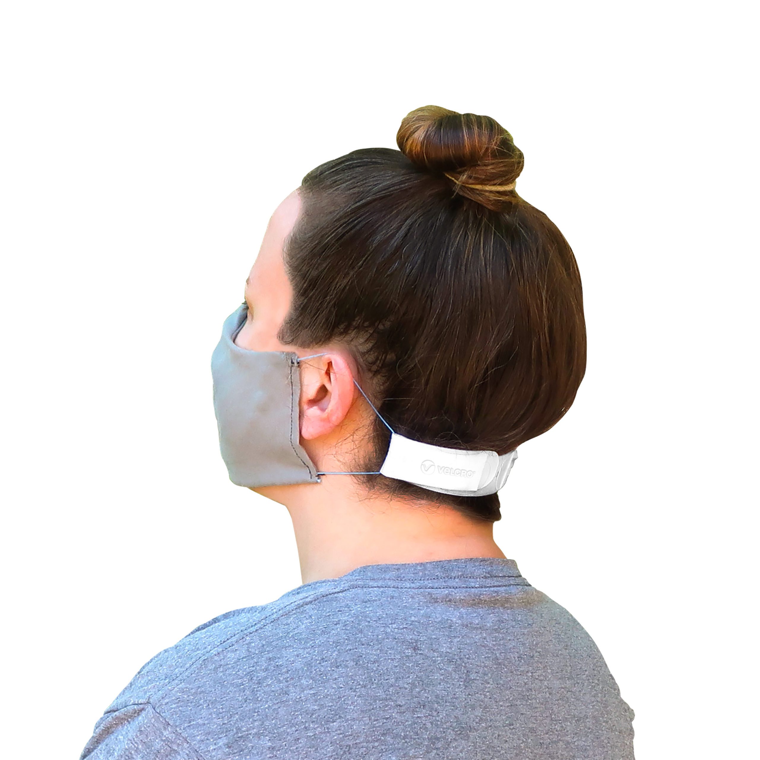 VELCRO<sup>®</sup> BRAND Face Mask Extender Straps 4pk, Black