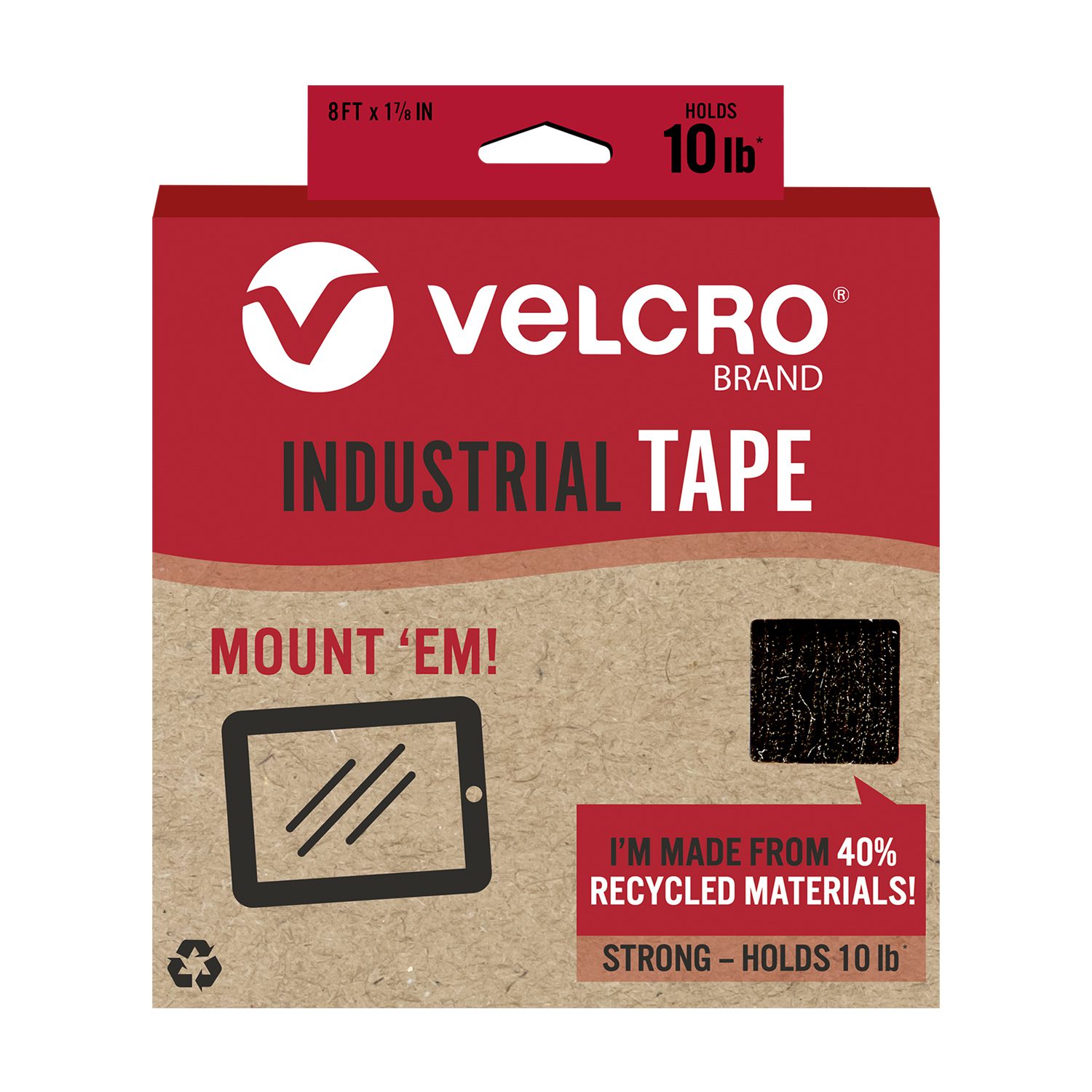 Velcro Brand ECO Collection Sew-On Tape