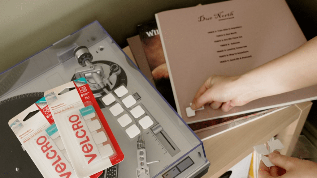 how to hang vinyls on wall step 6