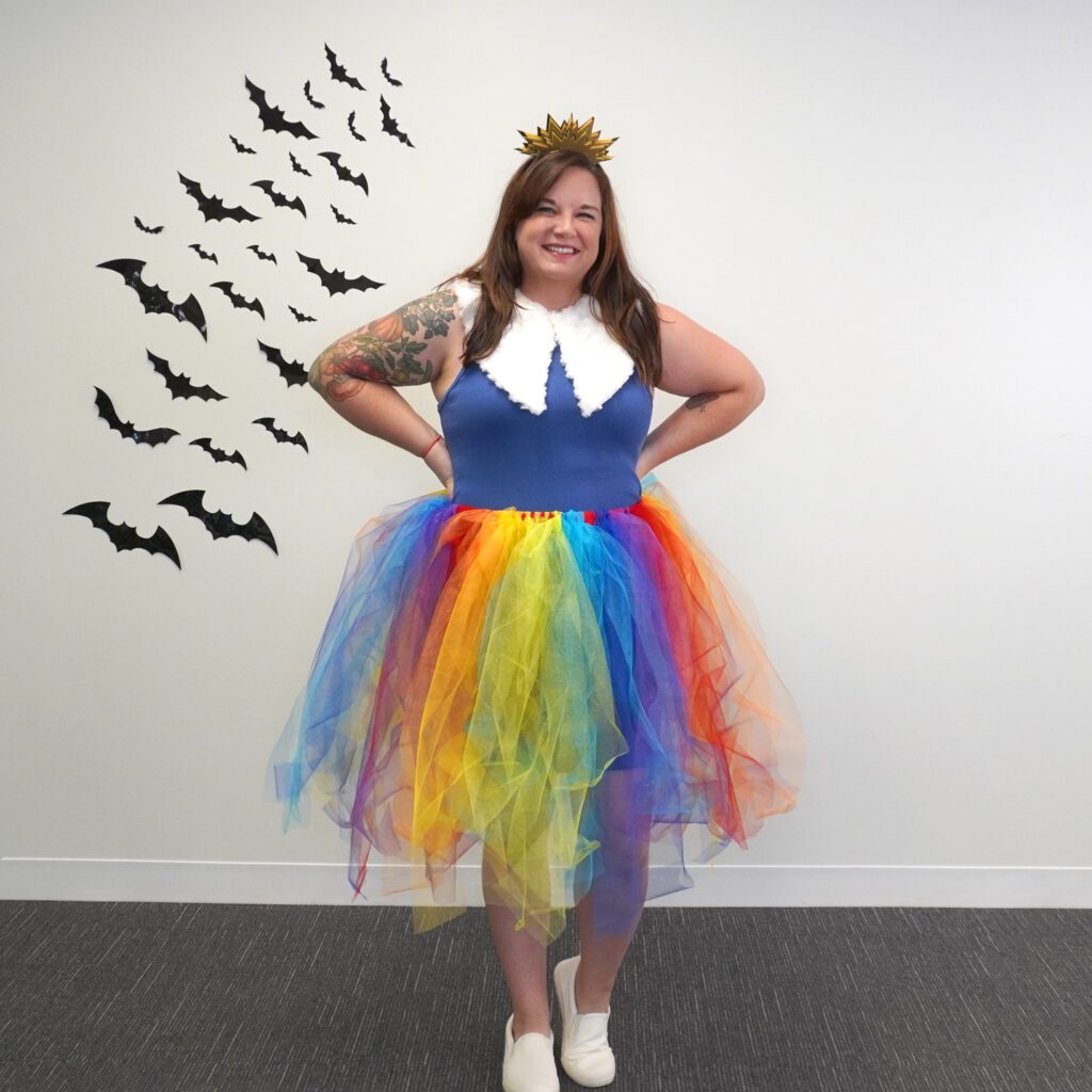 Rainbow Costume: Blue Dress Costume