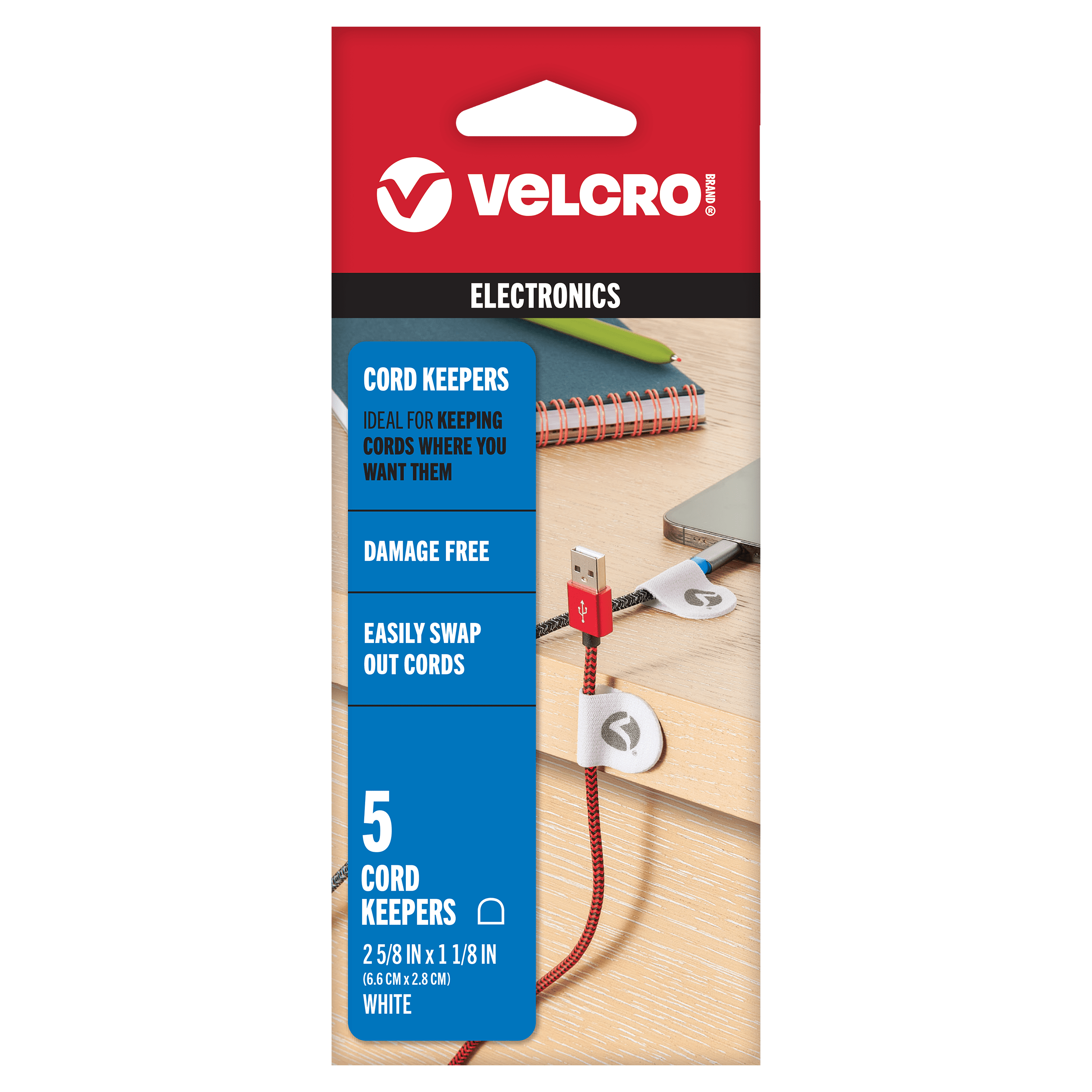 VELCRO<sup>®</sup> Brand Cord Keepers