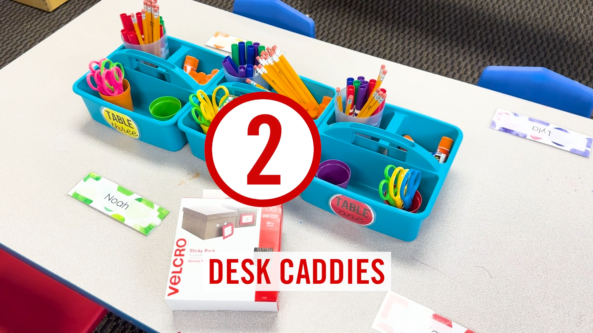 small classroom storage ideas desk caddies