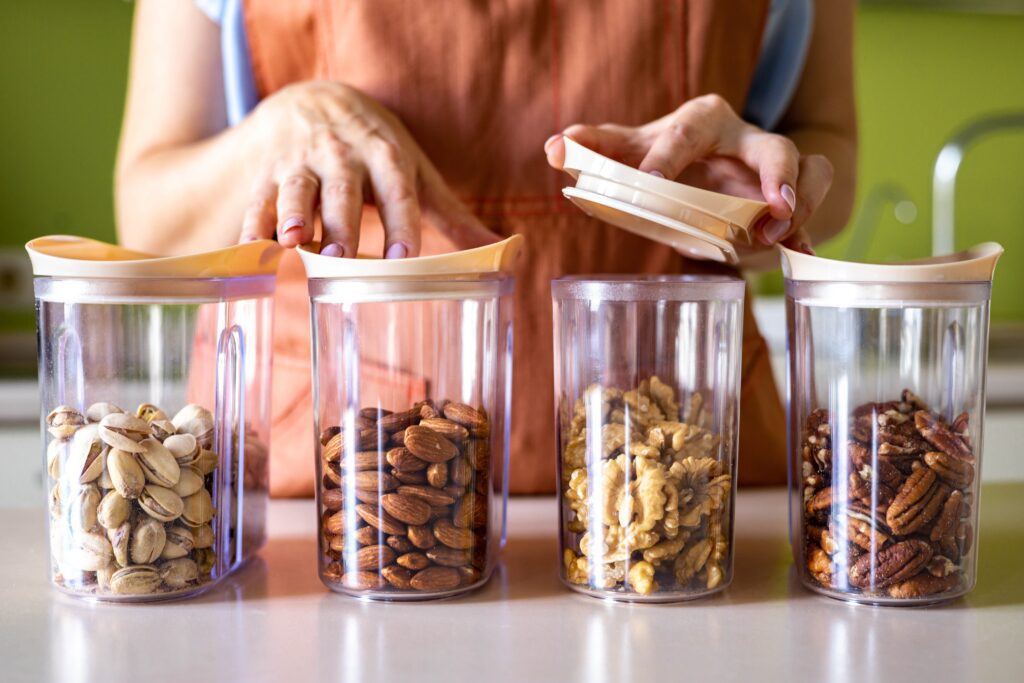 Walk-in Pantry Organization Ideas -1.	Categorize food items