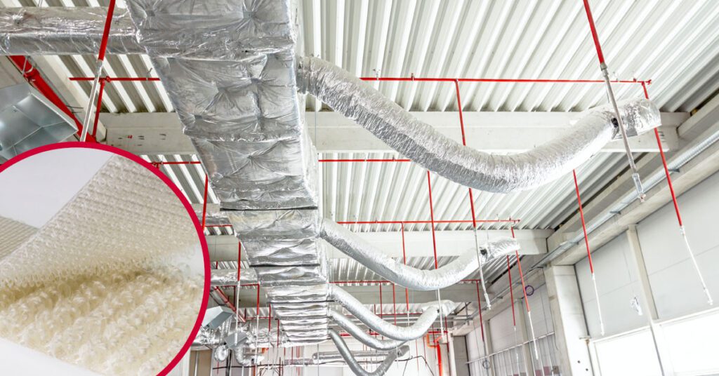 Industrial insulation system attached with VELCRO® Brand HI-TEMP™ Fasteners