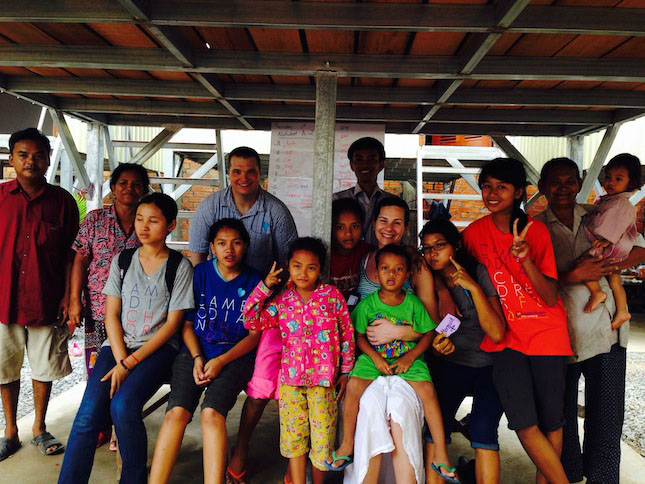 Velcro Industries Cambodian Children's Fund Group Kids
