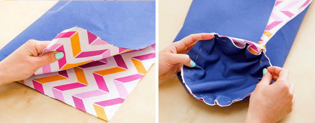 make a custom yoga mat bag