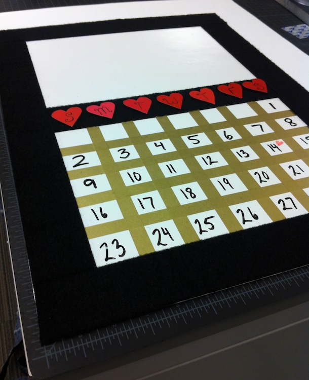 VELCRO® Brand Border Calendar